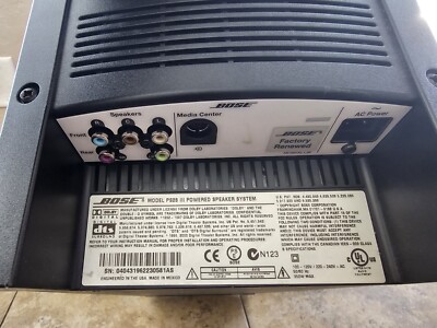 Bose PS28 III Powered Speaker System Passive Subwoofer | eBay