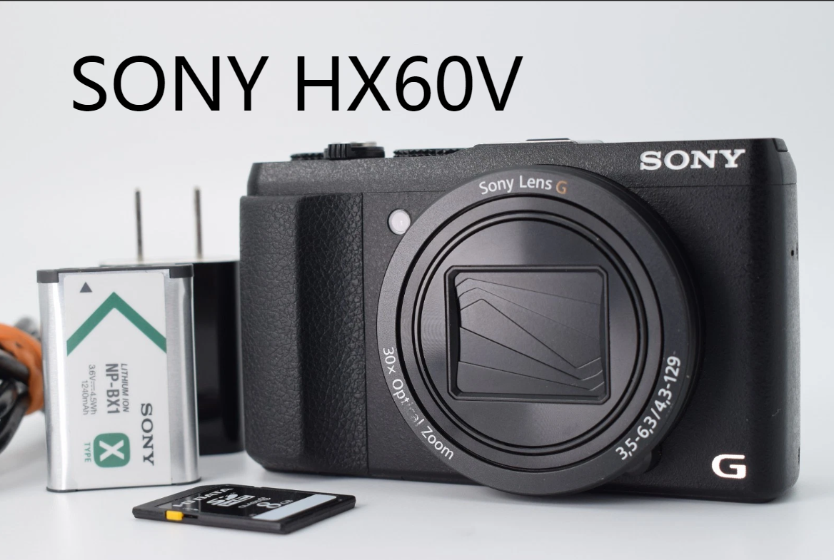 Sony Cyber-shot DSC-HX60V 20.4MP Digital Camera English OK-95%new