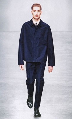 Vintage Archive Prada Men Fall 1998 Dark Grey Gray Nylon Jacket