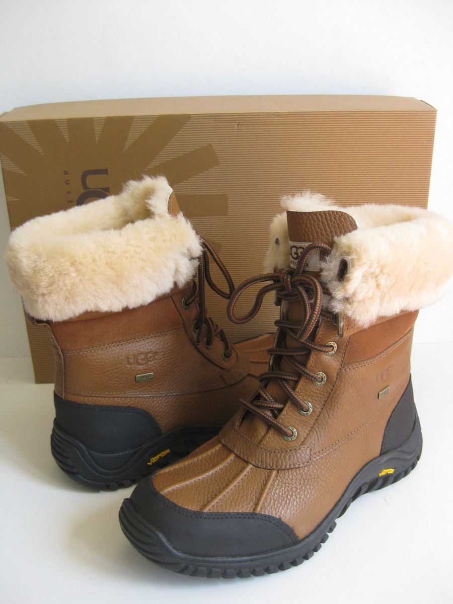 UGG ADIRONDACK II WOMEN WINTER BOOTS LEATHER OTTER US 5.5 / UK 4