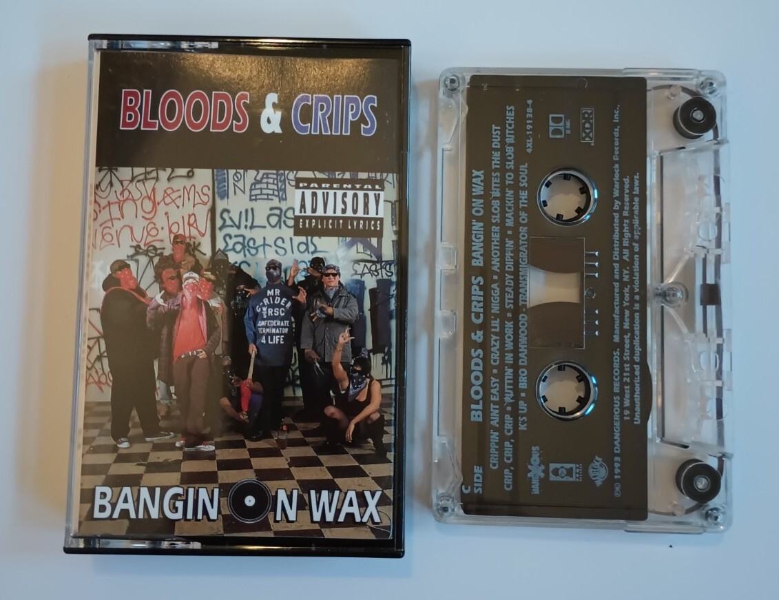 Bloods & Crips: Bangin On Wax Cassette! | eBay