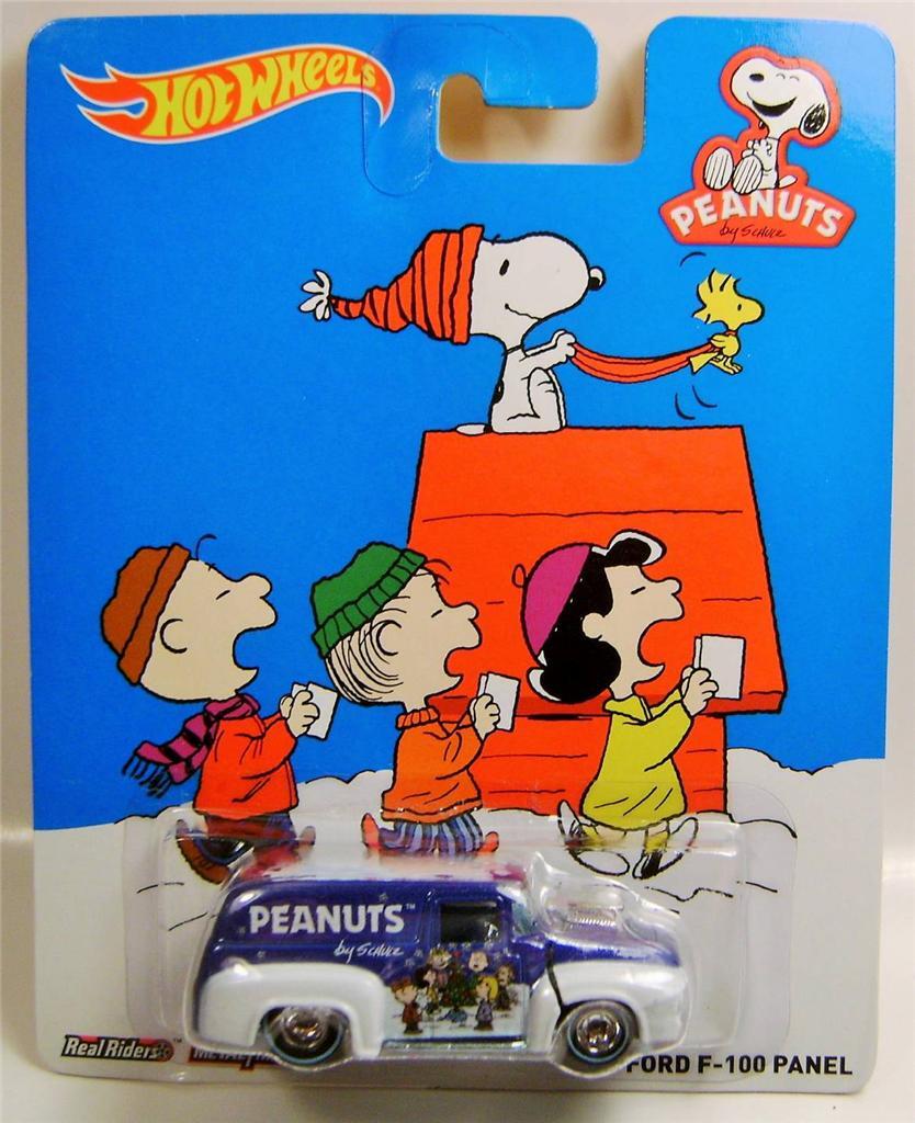 1956 '56 FORD F-100 PANEL PEANUTS SNOOPY EDITION HOT WHEELS