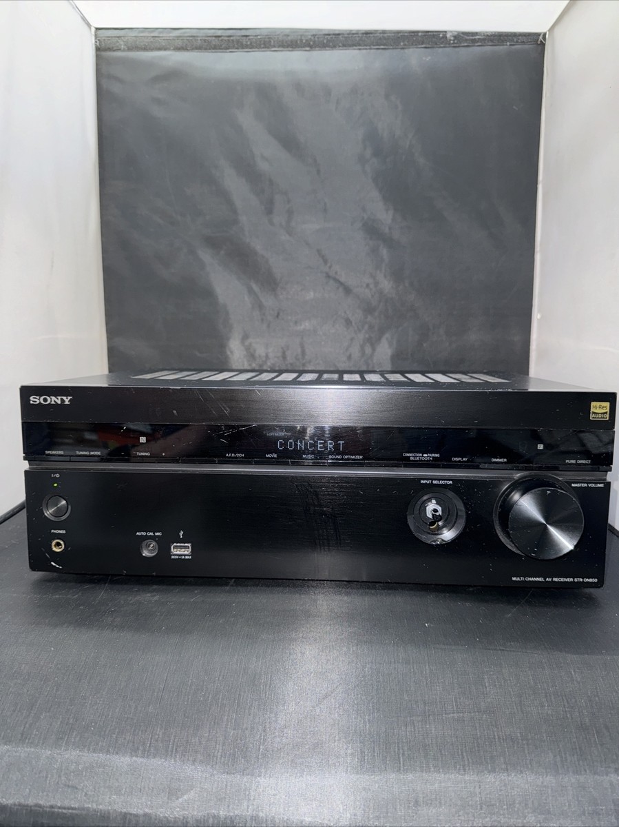 Sony Multi Channel AV Receiver STR-DN850, Sound Optimizer, AC 120V