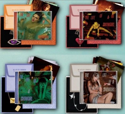 The Life Of A Showgirl Taylor Swift Deluxe CD's Limited Edition