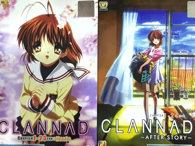 DVD Clannad Season 1+2 +Movie English Subtitle All Region TRACK