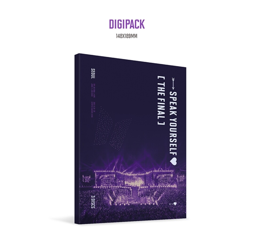 BTS World Tour Love Yourself : Speak Yourself THE FINAL DVD,Blu