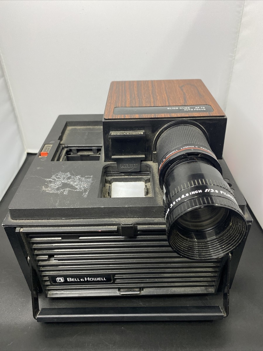 Bell & Howell 35mm Slide Cube System Projector Model AF70 | eBay