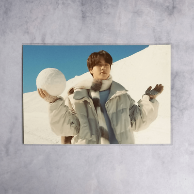 BTS Winter Package 2020 & 2021 Official Live Photo - Jin Set of 2