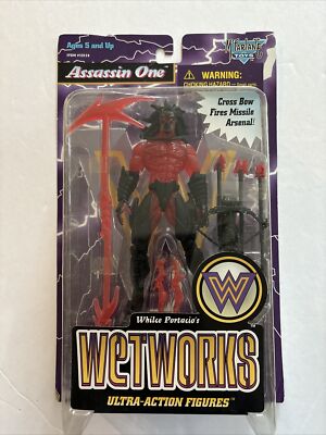 Todd Mcfarlane Toys Whilce Portacio's Wetworks Assassin One Action