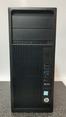 HP Z240 Tower Workstation Intel Core i7-6700 @ 3.4GHz 16GB RAM No