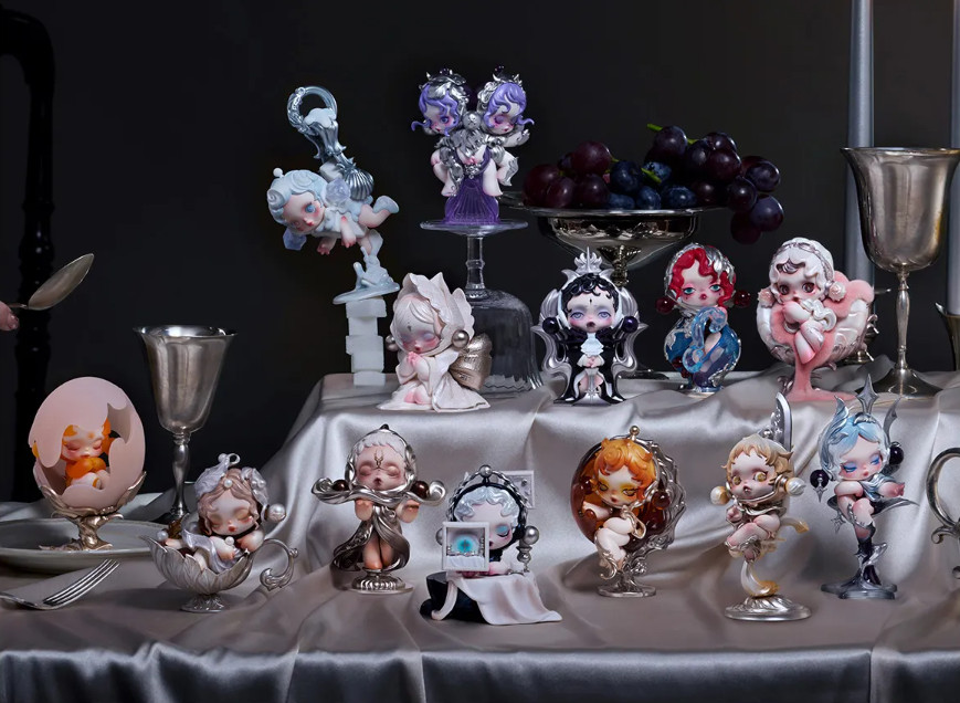Authentic Skullpanda The Feast Begins Series Figures Cute Toy Gift