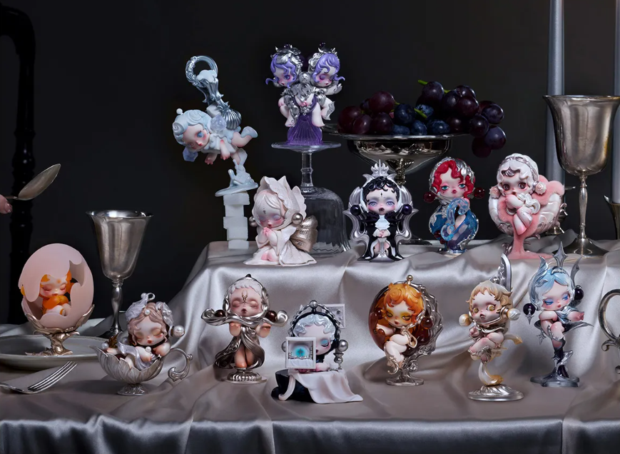 Authentic Skullpanda The Feast Begins Series Figures Cute Toy Gift
