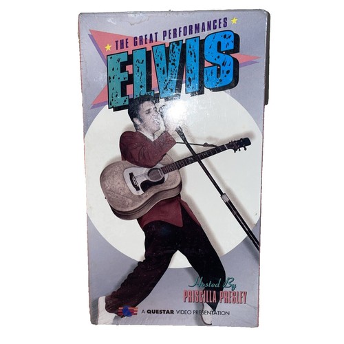 Rare Elvis Presley VHS Tape and CD - ELVIS Off The Record - Import