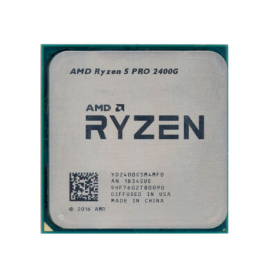 AMD Ryzen 5 Pro 2400G 3.6Ghz Socket AM4 CPU (YD240BC5M4MFB) for