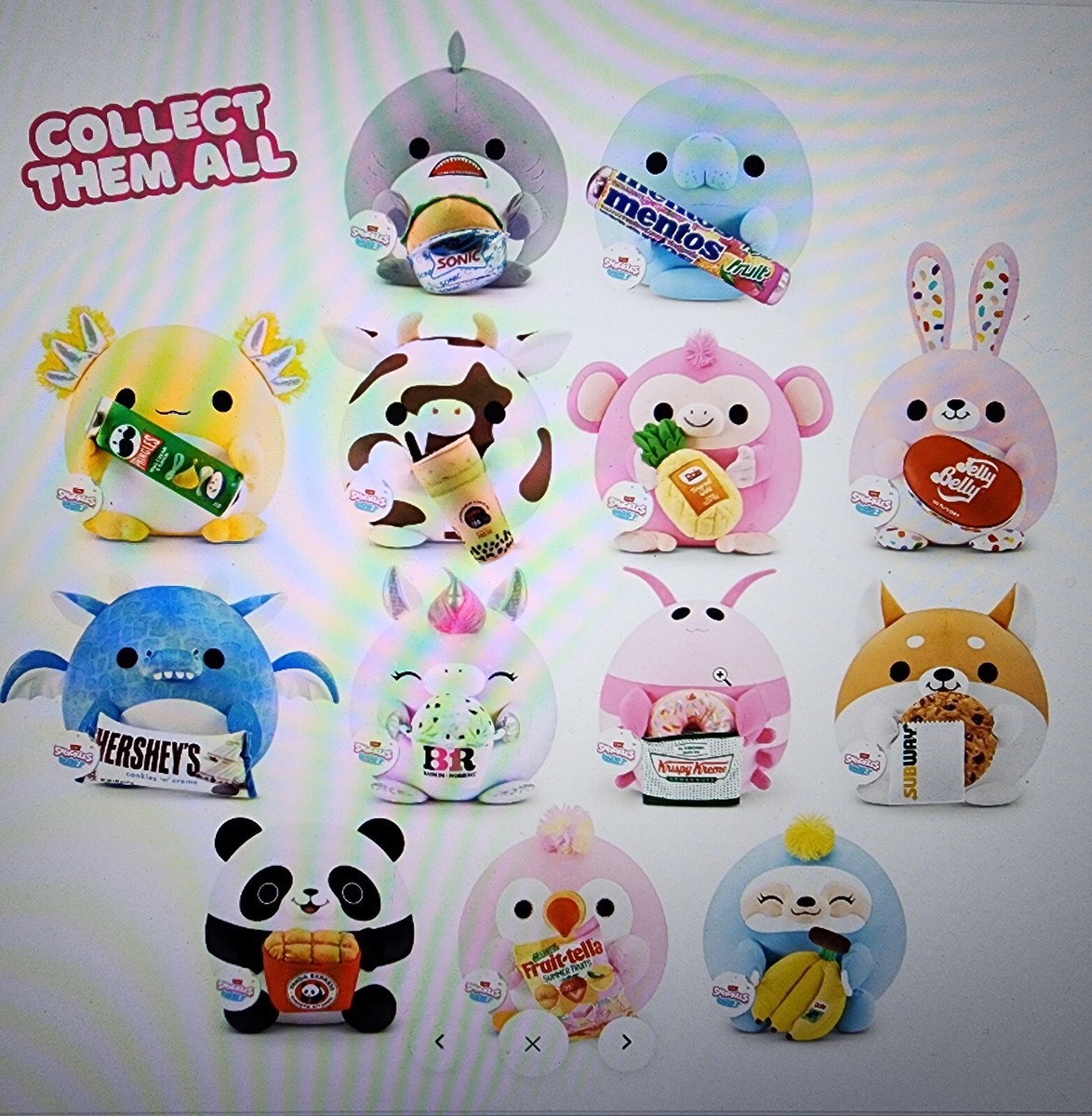 Zuru Snackles 5” Mystery Plush Series 1 & 2 and 3~ YOU PICK END OF