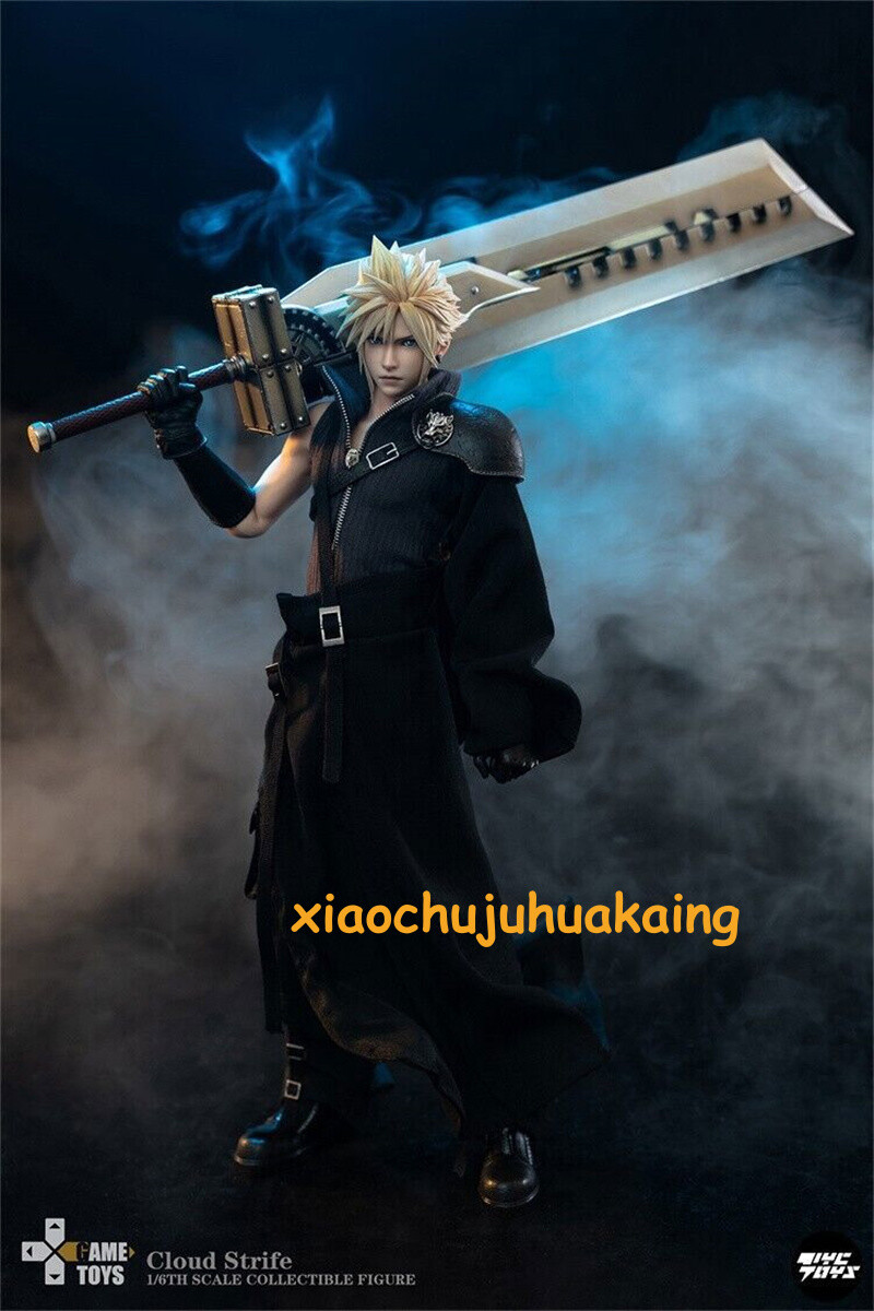 IN STOCK GAMETOYS 1/6 Cloud Strife & Fenrir GT-006C Action Figure