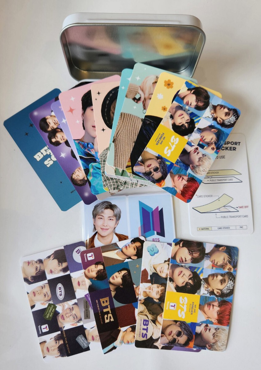 K-Pop Boy Group Photo Card Package Deco Sticker (Random Tin Case 1