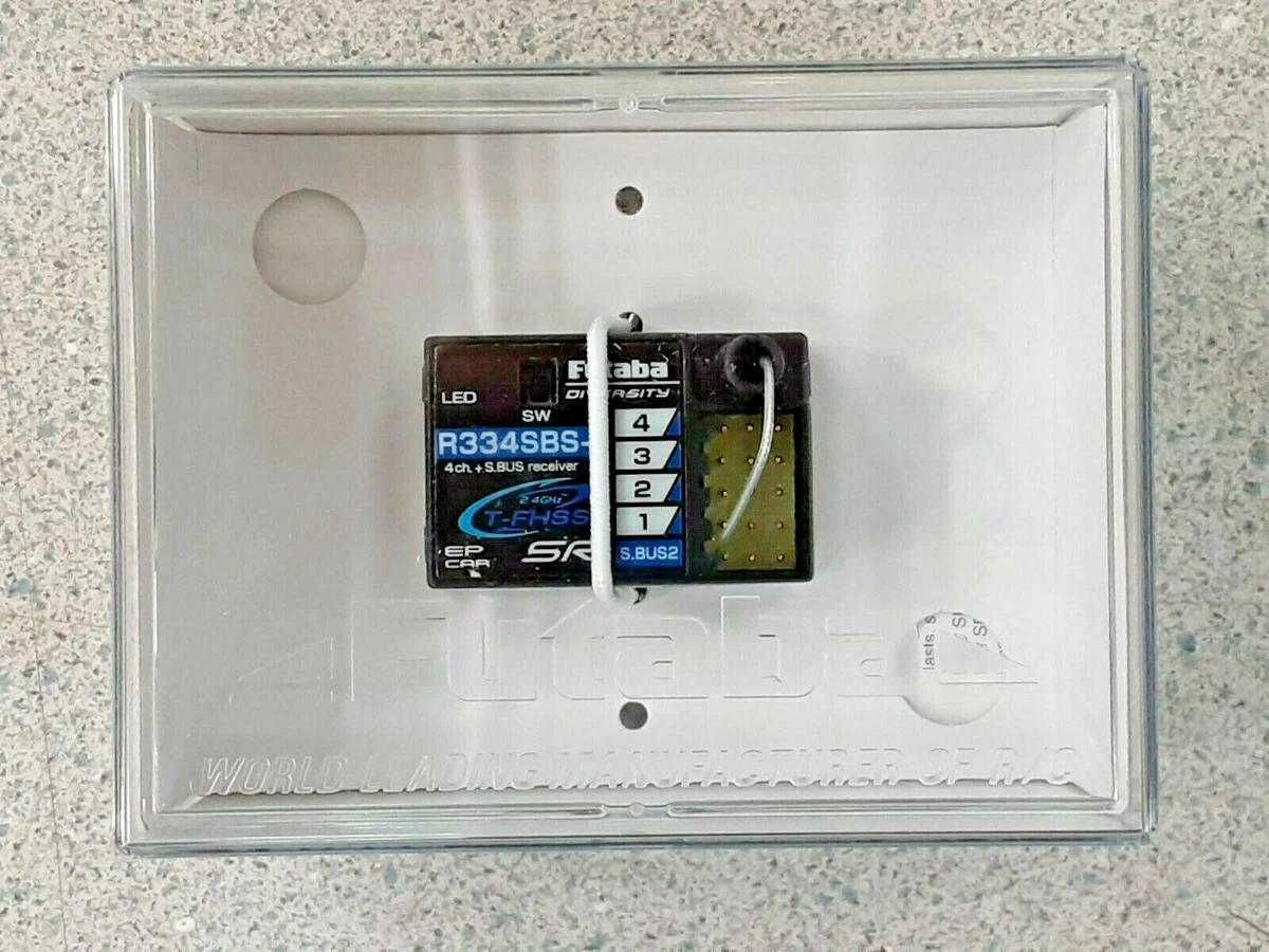 Futaba R334SBS-E T-FHSS SR S.Bus2 4-Channel 2.4GHz Receiver