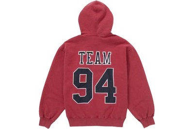 Supreme Team 94 Hooded Sweatshirt red xxl | eBay