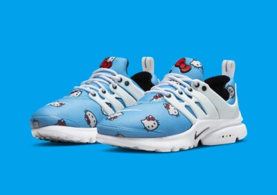 Brand New Nike Presto x Hello Kitty® Sanrio Kids Shoes DH7780-402