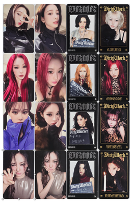 AESPA] Dirty Work Pop-Up MD Random Trading Card | eBay