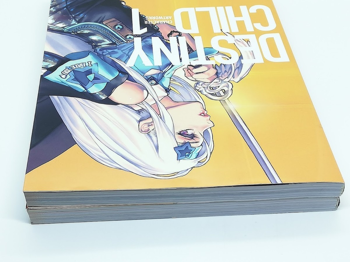 DESTINY CHILD CHARACTER ARTWORKS Set of 2 Art Book | eBay