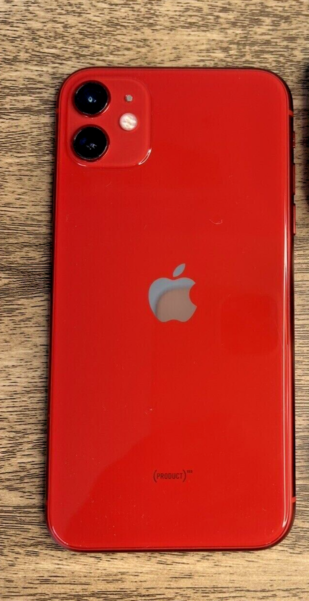 Apple iPhone 11 (PRODUCT) RED - 64GB (Factory Unlocked) - Back C