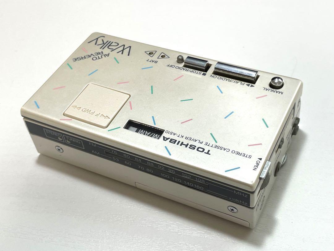 TOSHIBA 東芝 WALKY ウォーキー KT-AS10 カセットプレーヤー