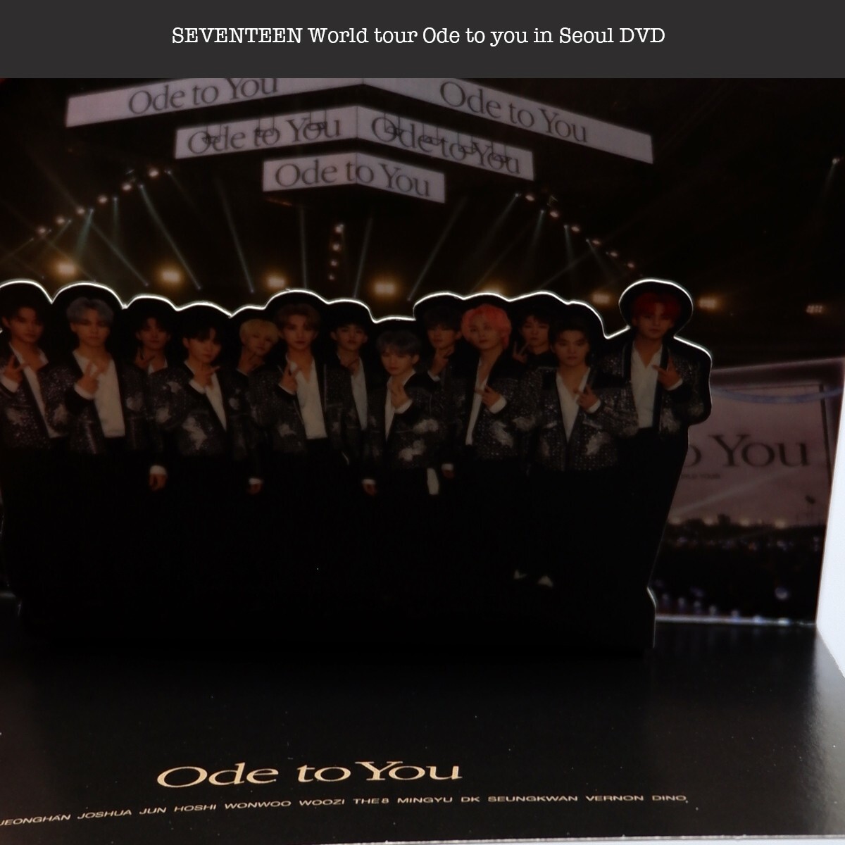 SEVENTEEN World Tour Ode to you in Seoul DVD Japan edition