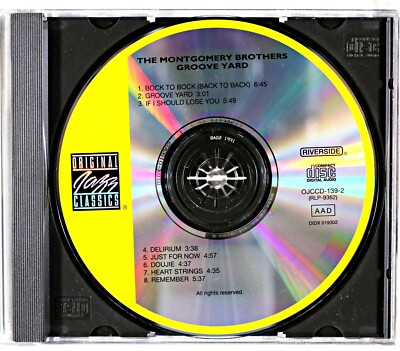 The Montgomery Brothers – Groove Yard - PreOwned CD 25218613927