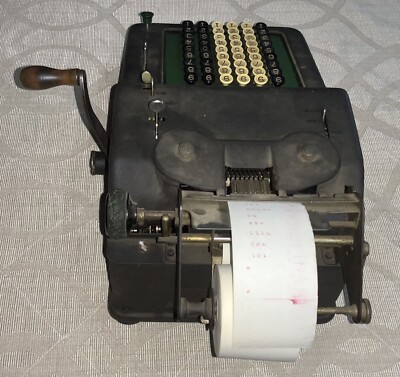 Vintage Allen Wales Adding Machine Tested - See Description | eBay