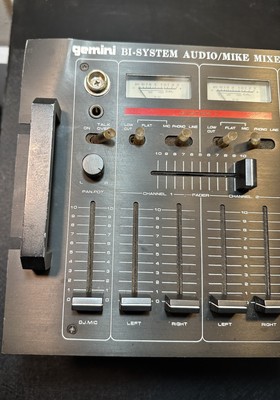 Vintage Very Rare Professional Club Mixer GEMINI MX-1250 USED