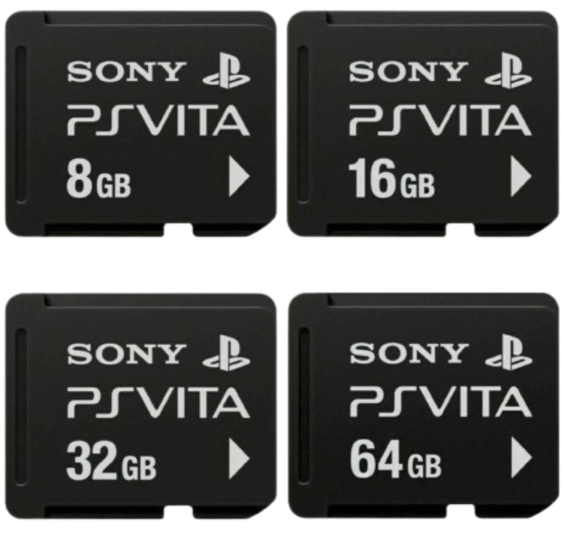 Sony PlayStation Vita Video Game Memory Cards and Expansion Packs