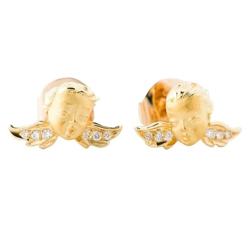 Ground Y x Chainsaw Man Reze GRENADE PIN EARRINGS Yohji Yamamoto