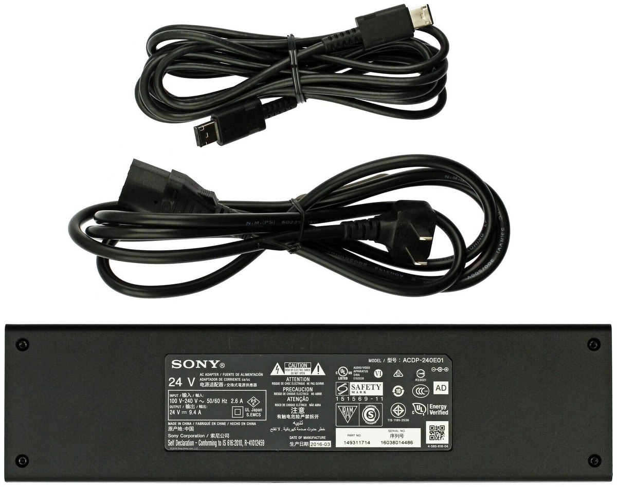 Original Sony 24V AC/DC Cord/Charger Bravia XBR-65X930D 4K Ultra