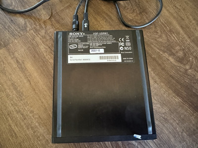 Sony USB DVD Drive VGP-UDRW1 | eBay