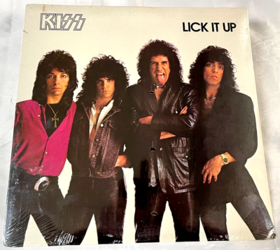 KISS Lick It Up LP Vinyl Original SEALED 501 1983 release Eric