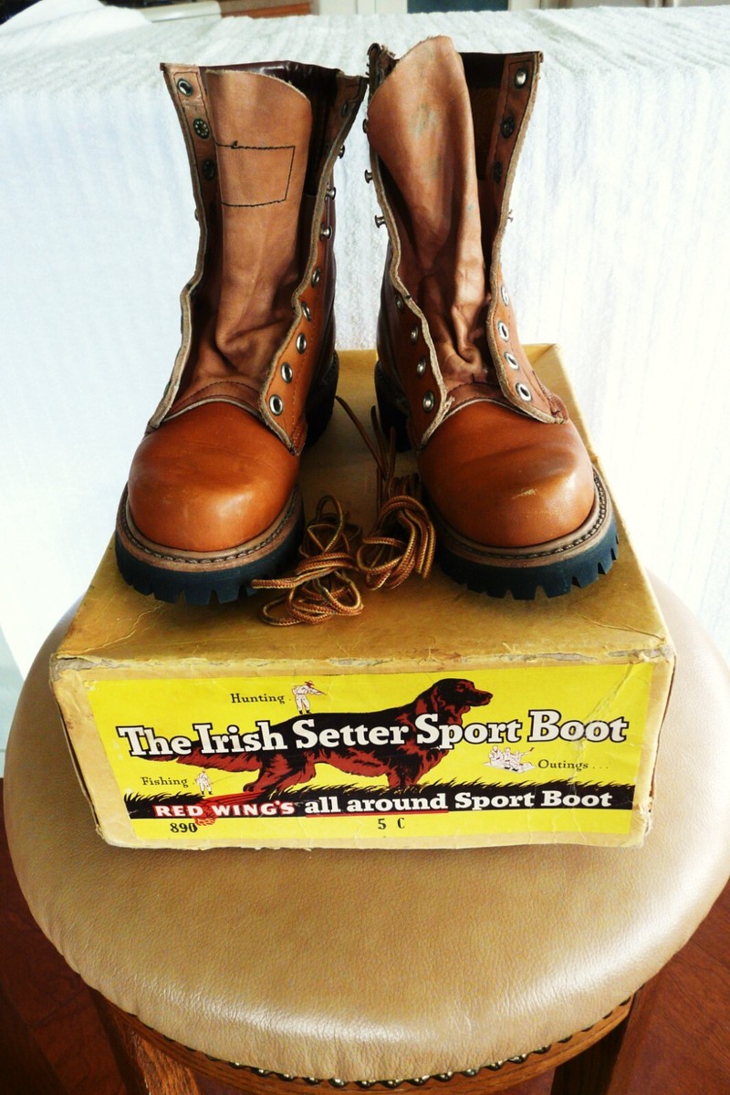 N.I.B. VTG 1970's. Red Wing Irish Setter Boots sz 5C #890 | eBay