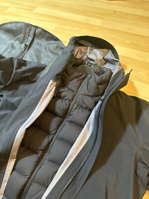 Arc'teryx Veilance Patrol Parka Coat Jacket Down GoreTex Black XL