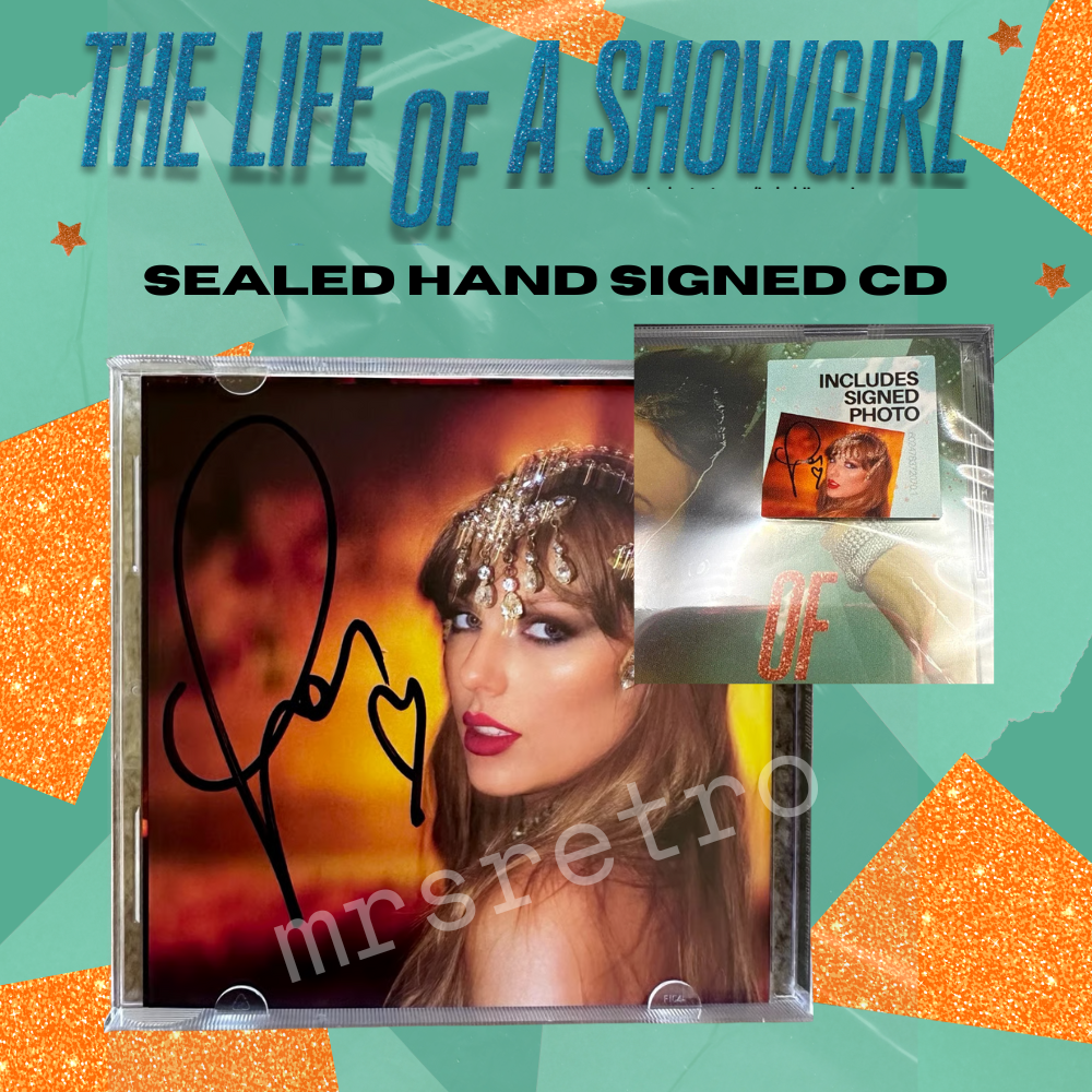 The Life of a Showgirl Bundle! 6 Vinyl + 4 Deluxe CDs + Signed CD