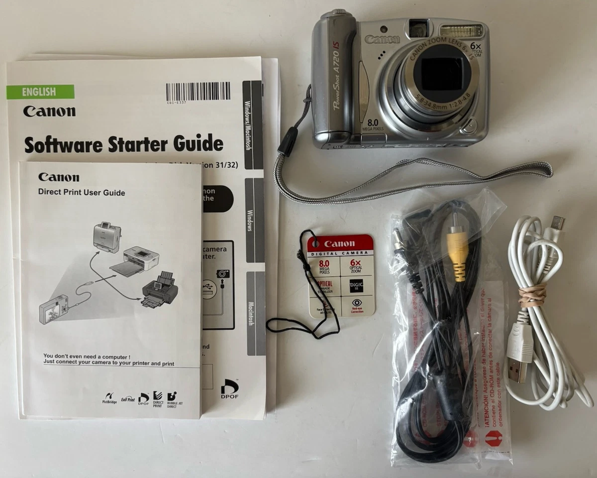 Canon PowerShot A720 IS Digital Cameras for sale | eBay