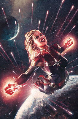 CAPTAIN MARVEL #21 (MARCO MASTRAZZO EXCLUSIVE VIRGIN VARIANT