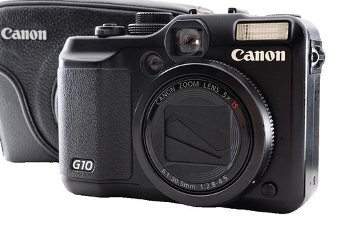 Canon PowerShot G10 Digital Camera W. 5x Zoom Lens | eBay