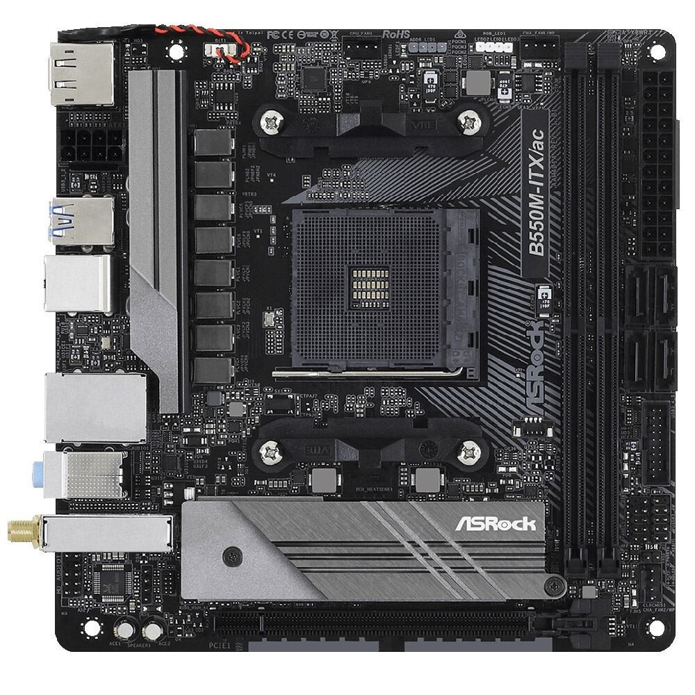 NEW AMD Ryzen 5 5600GT CPU + ASRock B550M-ITX/ac AMD AM4 Mini-ITX