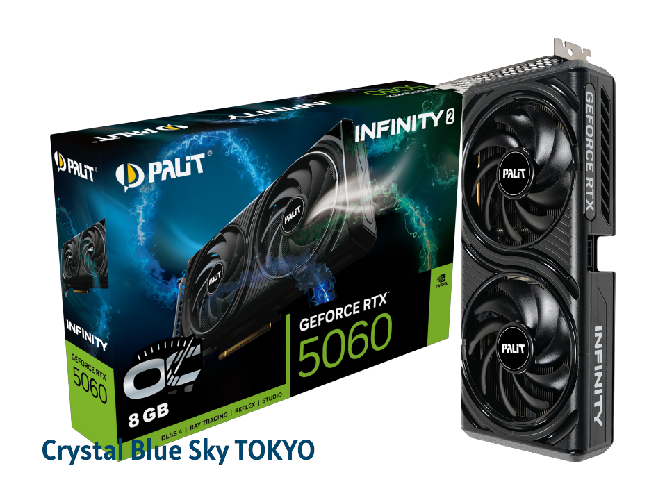 PALIT GeForce RTX 5060 Infinity 2 OC 8GB NE75060V19P1-GB2063L