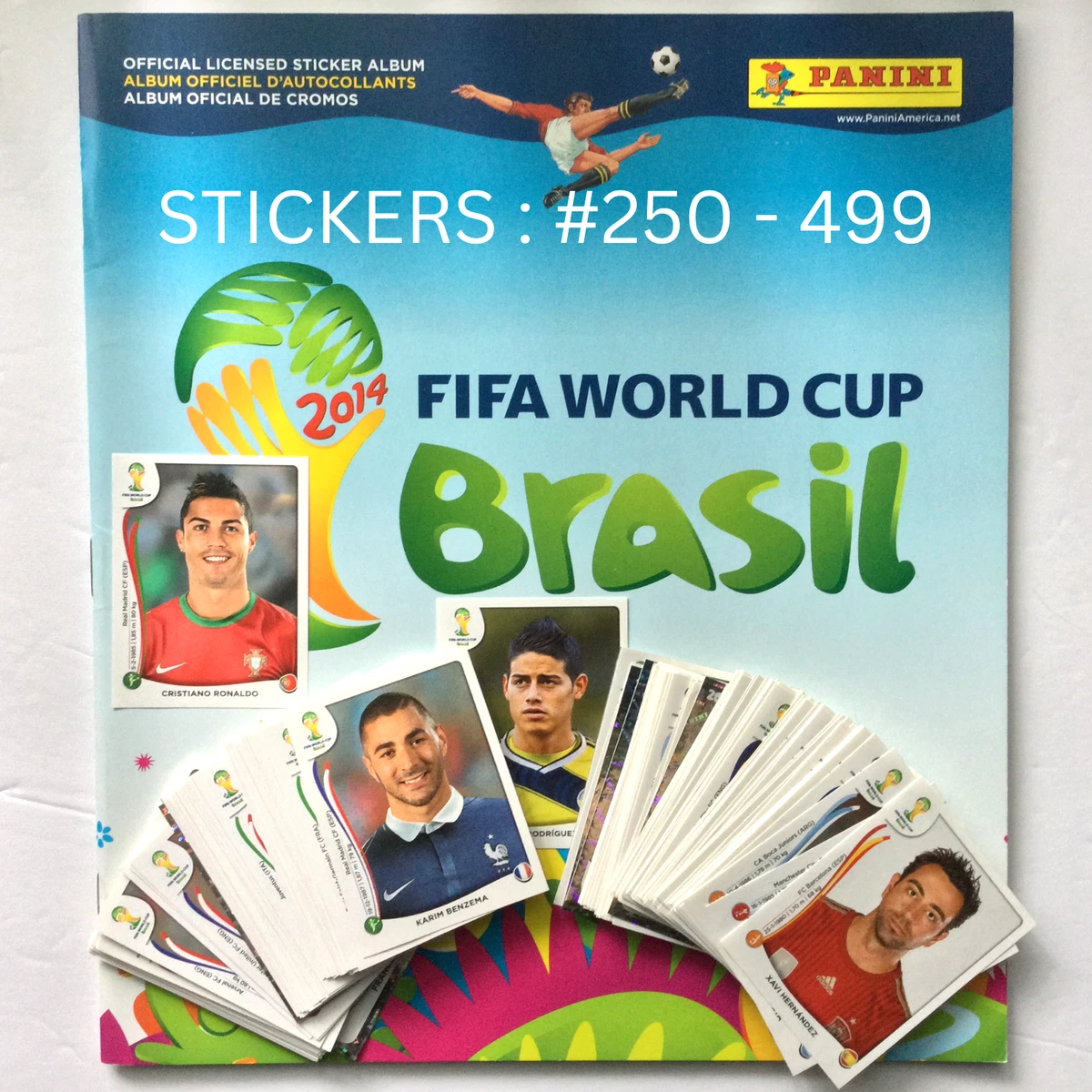 Las mejores ofertas en Panini FIFA World Cup Soccer 2014 Tarjetas