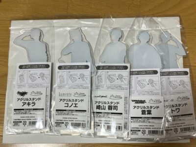 NITRO CHiRAL Space A la mode acrylic stand set of 5 Size 3.4 x 6cm