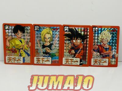 DBZ lot 4 cartes Dragon Ball Z : goku goten C-18 Videl | eBay