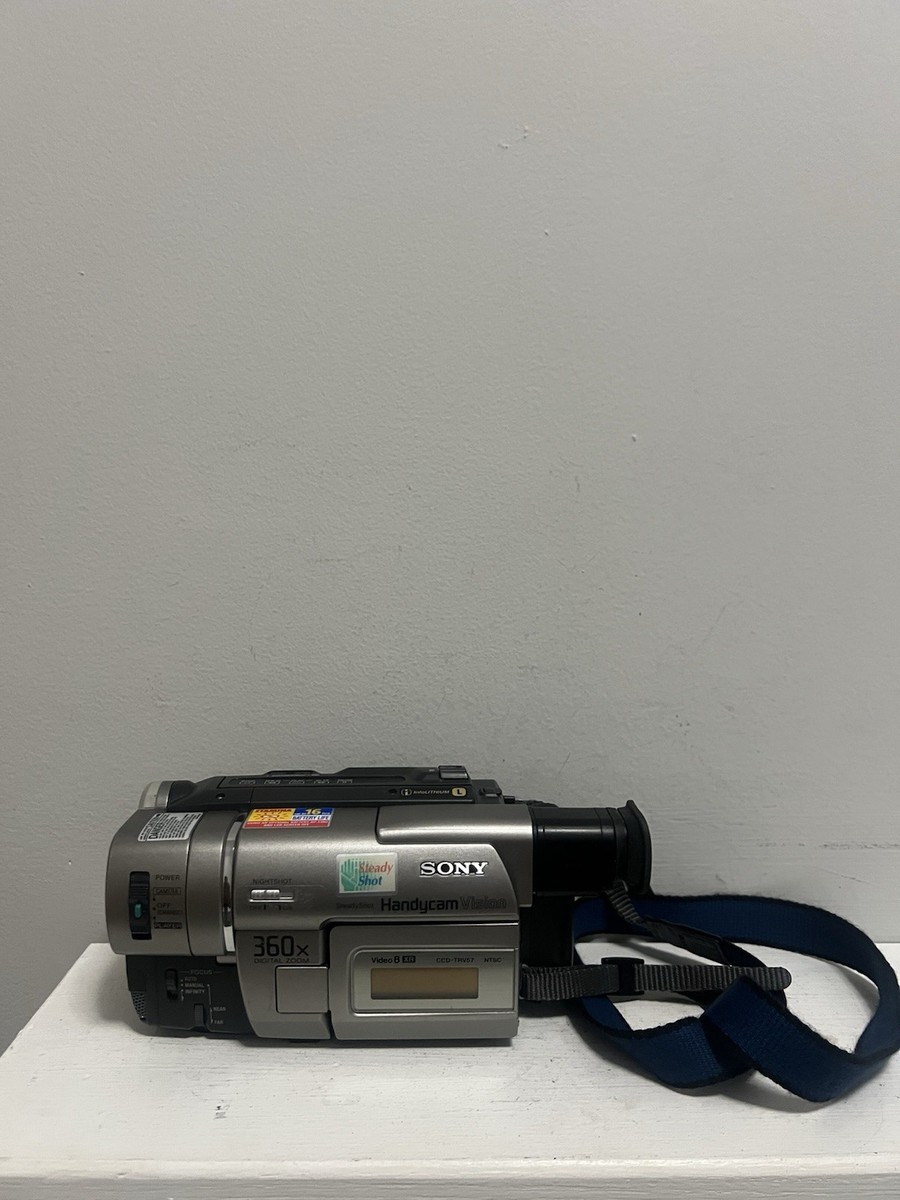Sony Handycam CCD-TRV57 Vision Video 8 Nightshot Tested, Missing