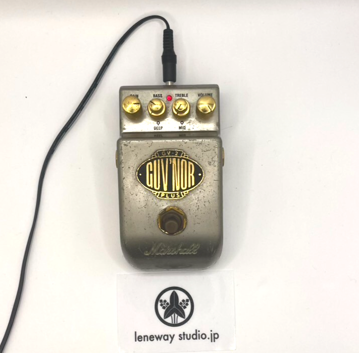 Marshall Guv'nor Plus Distortion Guitar Effect Pedal for sale